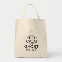 Keep Calm and Ghost Hunt (Parody) Bag