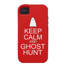 Keep Calm and Ghost Hunt (Parody) Vibe iPhone 4 Cases