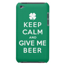 Keep Calm and Give Me Beer iPod Touch Case-Mate Case
