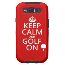 Keep Calm and Golf On - available in all colours