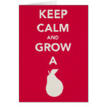 Keep Calm and Grow a "Pear" Cards