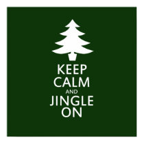 Keep calm and Jingle On posters
