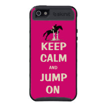 Keep Calm and Jump On Pink Horse