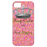 Keep Calm and  Keep Shopping Fashionista iPhone 5 Cases
