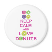 Keep Calm and Love Doughnuts Unique Doughnut Gift
