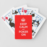 Keep Calm and Poker On Card Deck