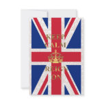 Keep calm and reign on personalized invite