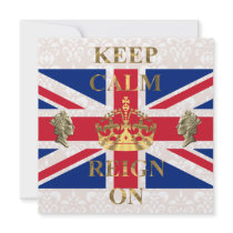 Keep calm and reign on royal jubilee custom announcement