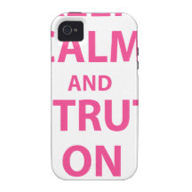 Keep Calm and Strut On Vibe iPhone 4 Cover