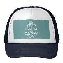Keep Calm and Take The Pills (in all colours) Hats