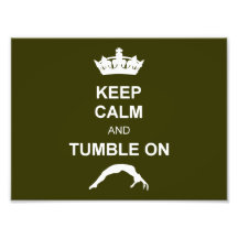 Keep calm and tumble photo