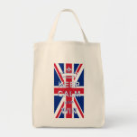 Keep Calm and Win Union Jack Canvas Bag