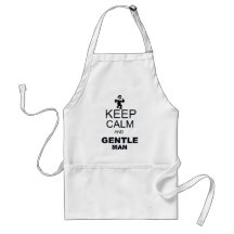keep calm aprons