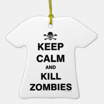 Keep Calm Christmas Tree Ornaments
