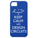 Keep Calm Design Circuits iPhone 5 Cover