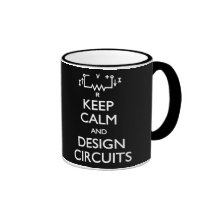 Keep Calm Design Circuits Mug