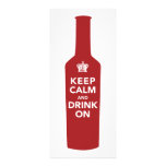 Keep Calm & Drink 50th Birthday Party Invitation