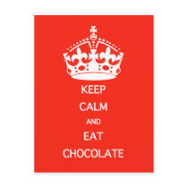 KEEP CALM  EAT  CHOCOLATE