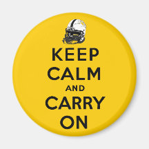 Keep Calm Football Magnets