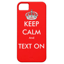 Keep calm iphone case iPhone 5 case