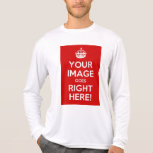 Keep Calm Men's Long-Sleeve Performance T-Shirt