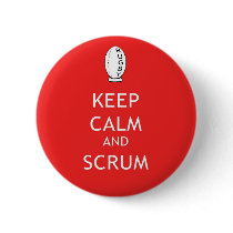 Keep Calm & Scrum Button