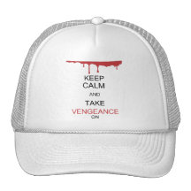 Keep Calm  Spartacus Vengeance Trucker Hats