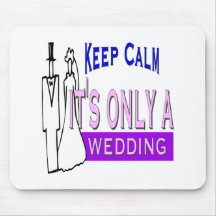 Keep Calm Wedding Mousepad