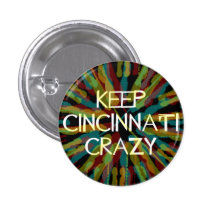 Keep Cincinnati Crazy Pin