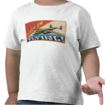 Keep 'Em Flying/B-25 Medium Bomber (Airplane) Tee Shirts