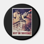 Keep 'Em Shooting Refrigerator Magnet