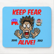 Keep fear alive mouse pad