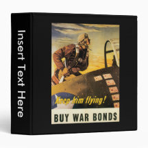Keep Him Flying World War II Binder