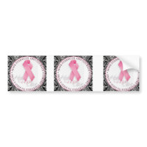 keep hope alive pink ribbon breast cancer bumper sticker