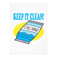 Keep It Clean Custom Invitation