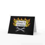 Keep it Greasy card customize