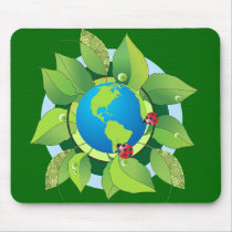 Keep it Green for Earth Day Mouse Pad