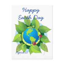 Keep it Green for Earth Day Post Card