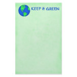 Keep it Green Stationery