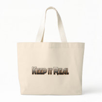Keep it Real Canvas Bag