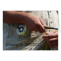 Keep it REEL! Fly Fishing Rod and Reel Cards