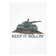 Keep It Rollin Custom Invitations