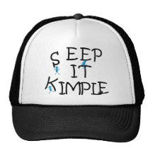 Keep It Simple - Black Mesh Hats