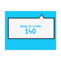 Keep it under 140