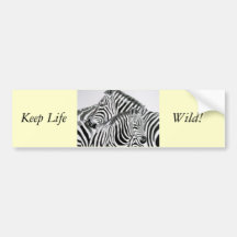 Keep Life Wild1 Bumper Sticker