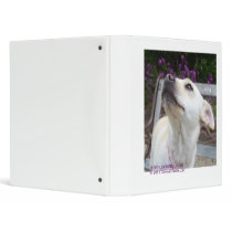 KEEP LOOKING UP PUP Binder