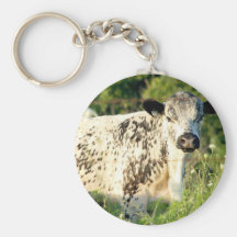 Keep Mooovin' On Keychain