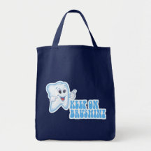 Keep On Brushing! Tote Bags