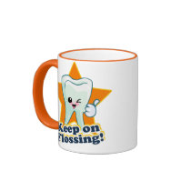 Keep On Flossing! Coffee Mugs