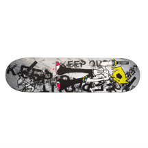 KEEP OUT Bad Girl Skateboards